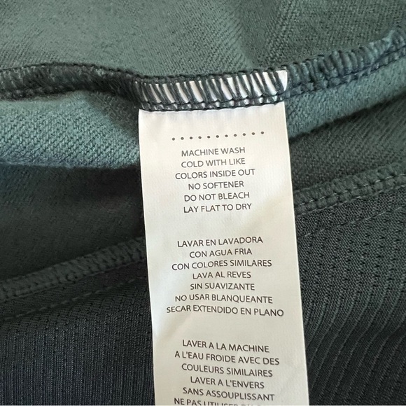 2/$30 FABLETICS Cleo Evergreen Jacket Performance Full Zip Grey & Green Size XS - Picture 15 of 15